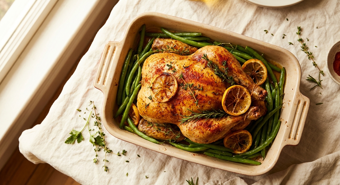 Poulet citron paprika